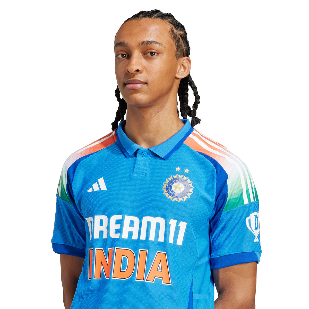 Adidas India ODI Short Sleeve Jersey - Image 5