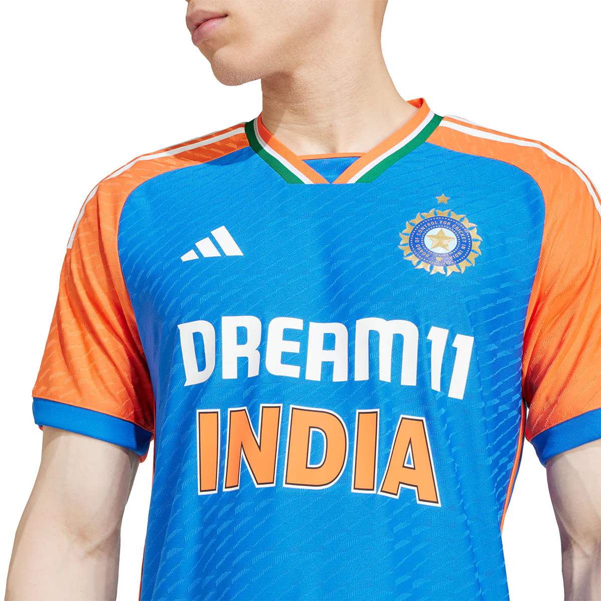 Adidas India T20I Short Sleeve Jersey - Image 5
