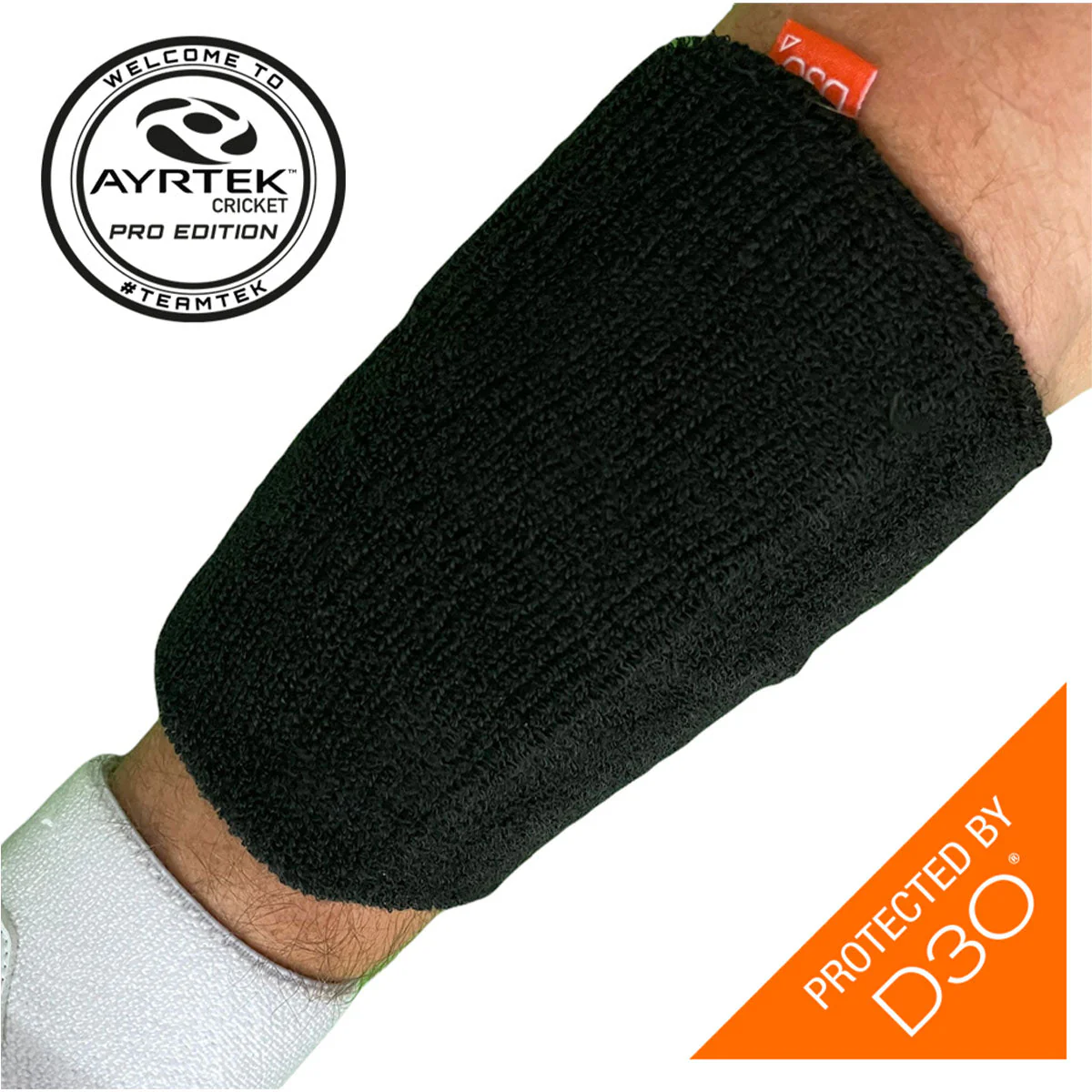 Ayrtek Super Size PRO Hybrid Cricket Sweatband - Image 3