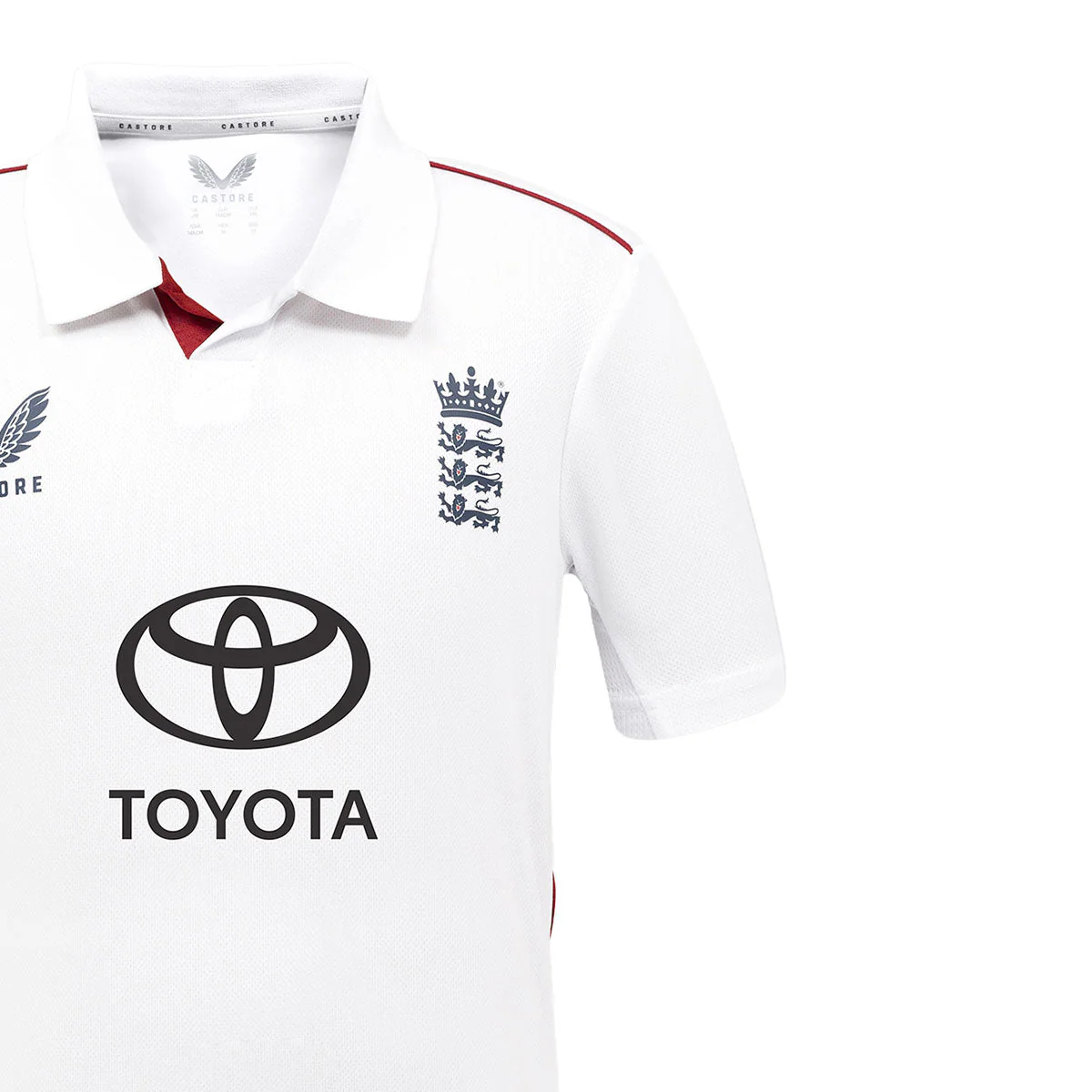 ECB  Limited Edition Ashes Repilca Short Sleeve Junior Shirt - Image 3