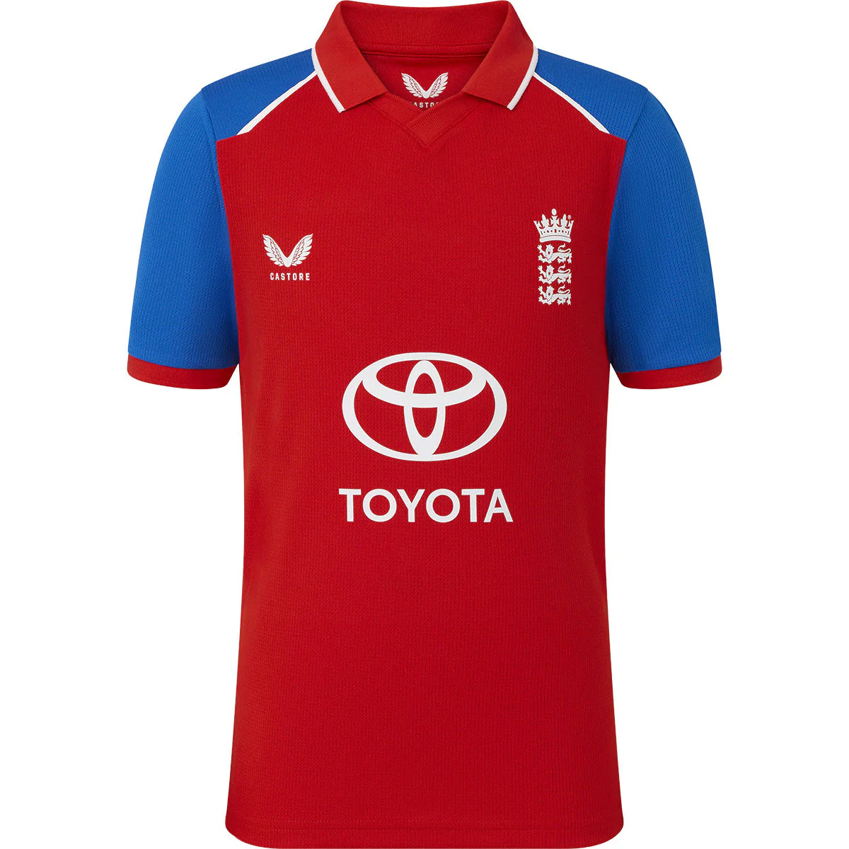 ECB T20 Replica Short Sleeve Junior Shirt - 2026