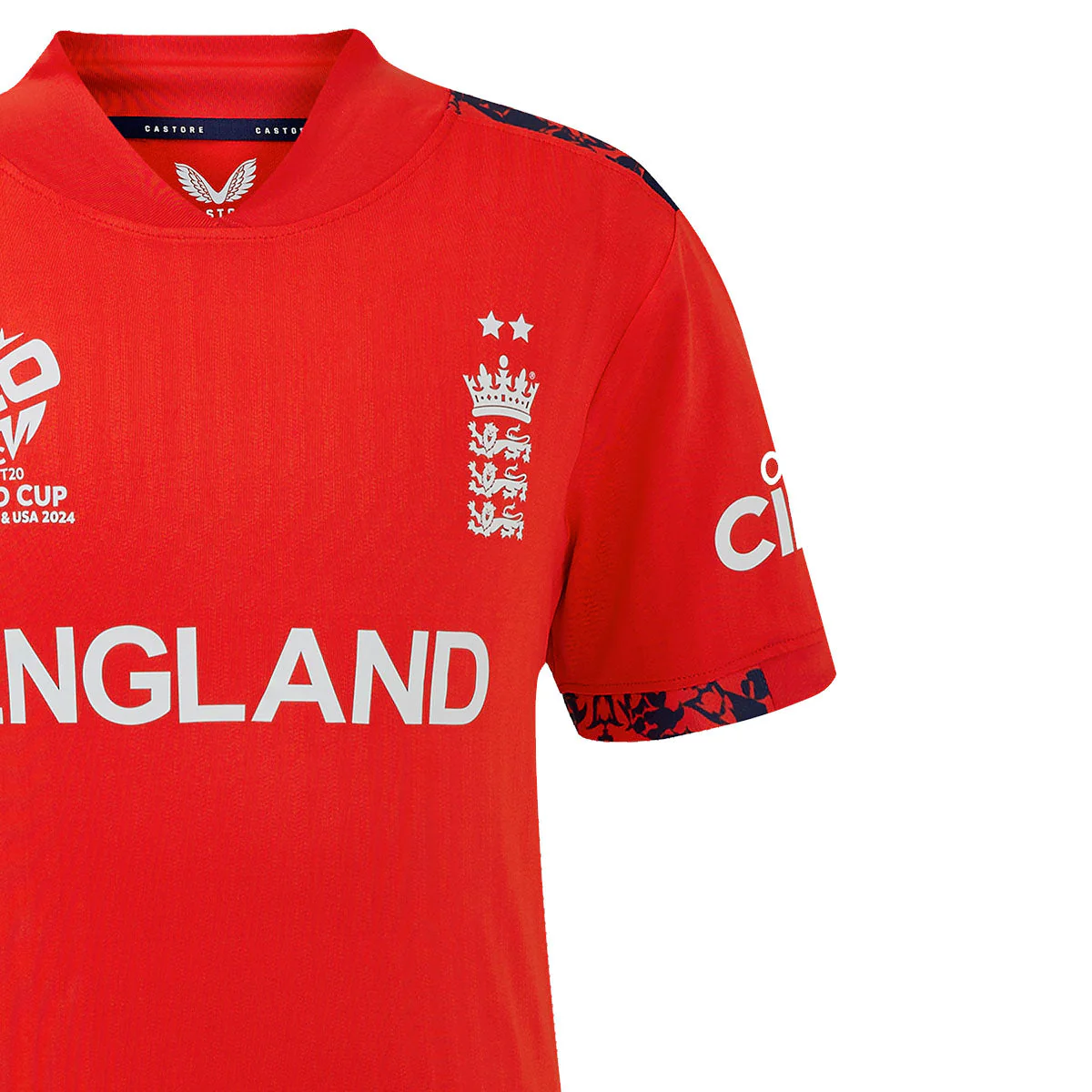 ECB T20 Replica Short Sleeve Junior Shirt - World Cup - Image 5