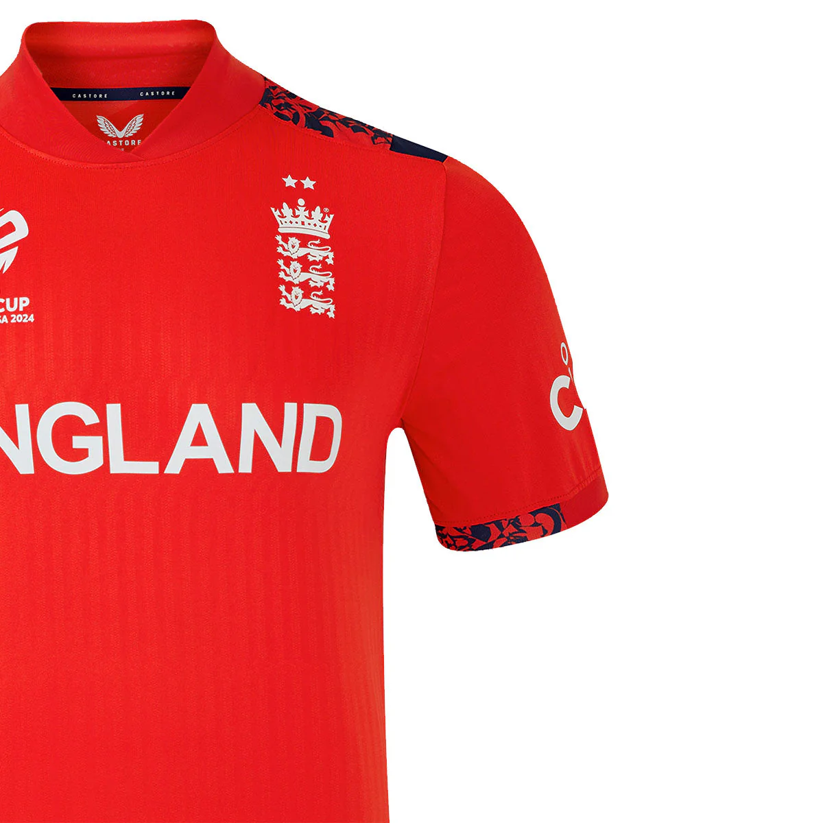 ECB T20 World Cup Edition Replica Short Sleeve Shirt - 2024 - Image 6