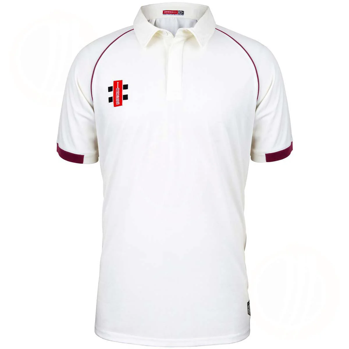 Gray Nicolls Matrix V2 Short Sleeve Junior Cricket Shirt - Image 7