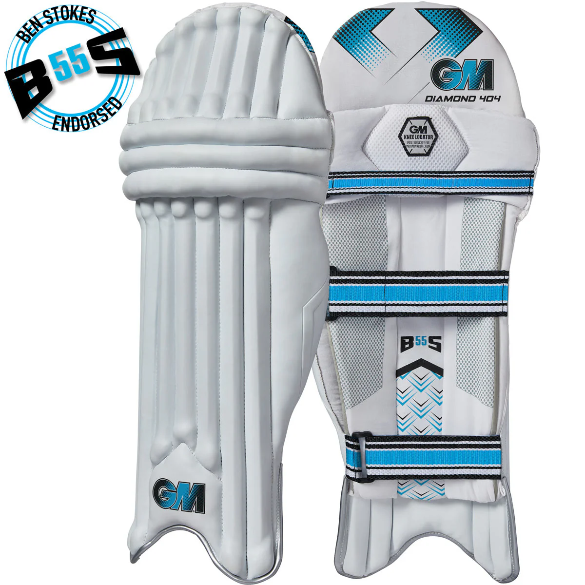Gunn & Moore Diamond 404 Cricket Batting Pads - 2025 - Image 5