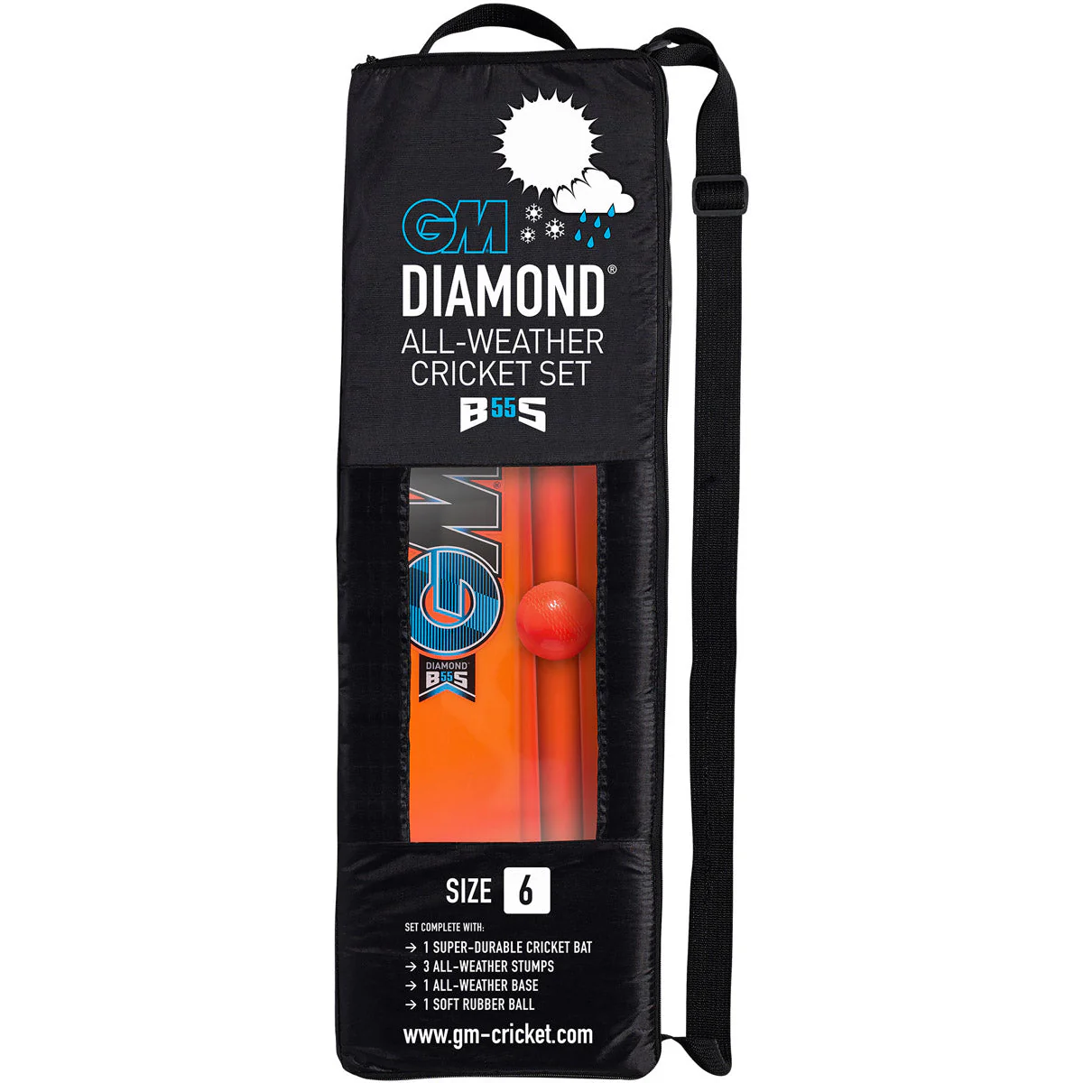 Gunn & Moore Diamond All Weather Cricket Set - 2026 - Image 2
