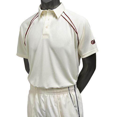 Gunn & Moore Teknik Club Short Sleeve Cricket Shirt - Image 3