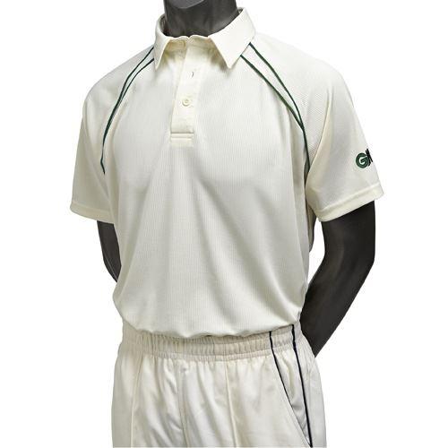 Gunn & Moore Teknik Club Short Sleeve Junior Cricket Shirt - Image 3