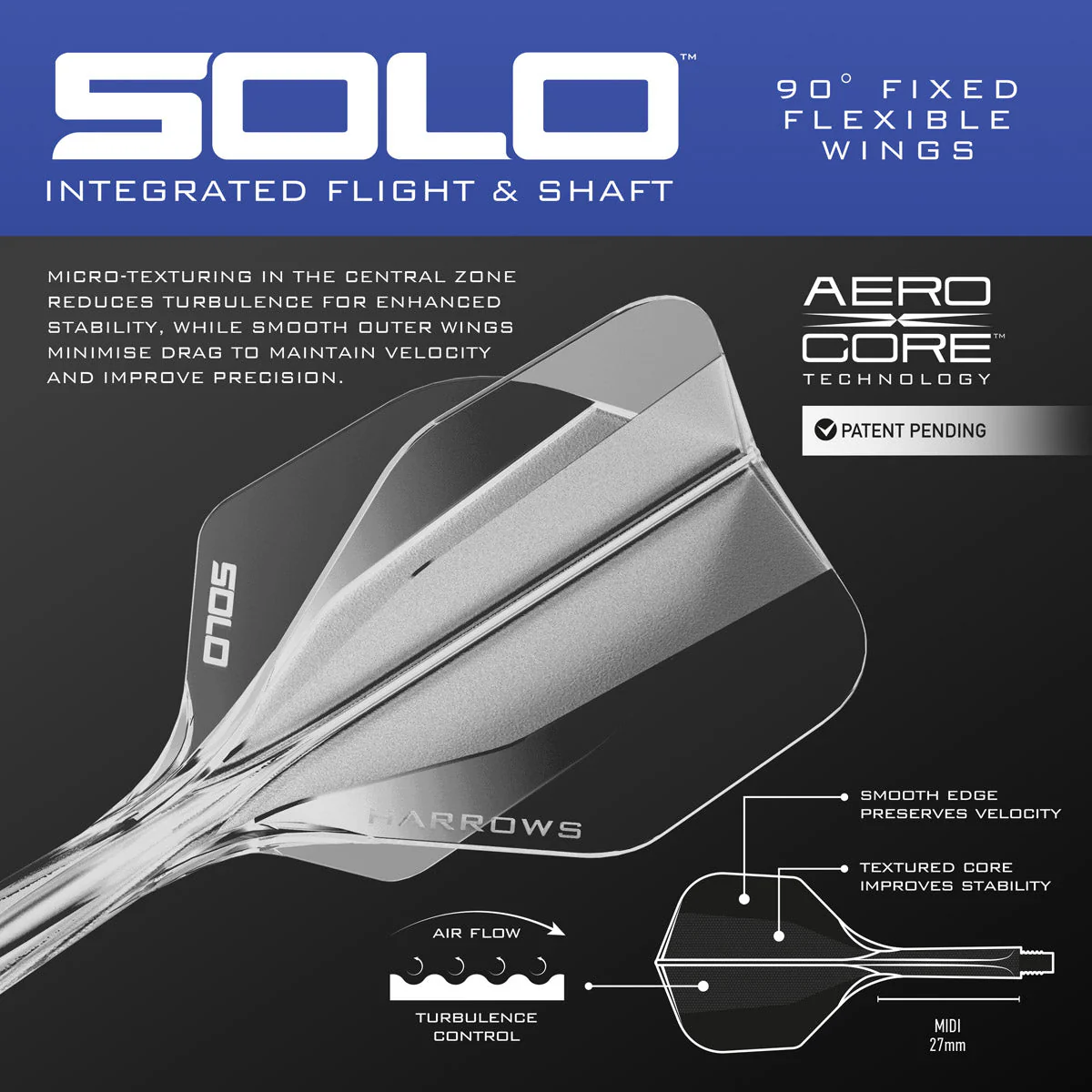 Harrows Geo Bomb Steel Tip Darts - Image 8