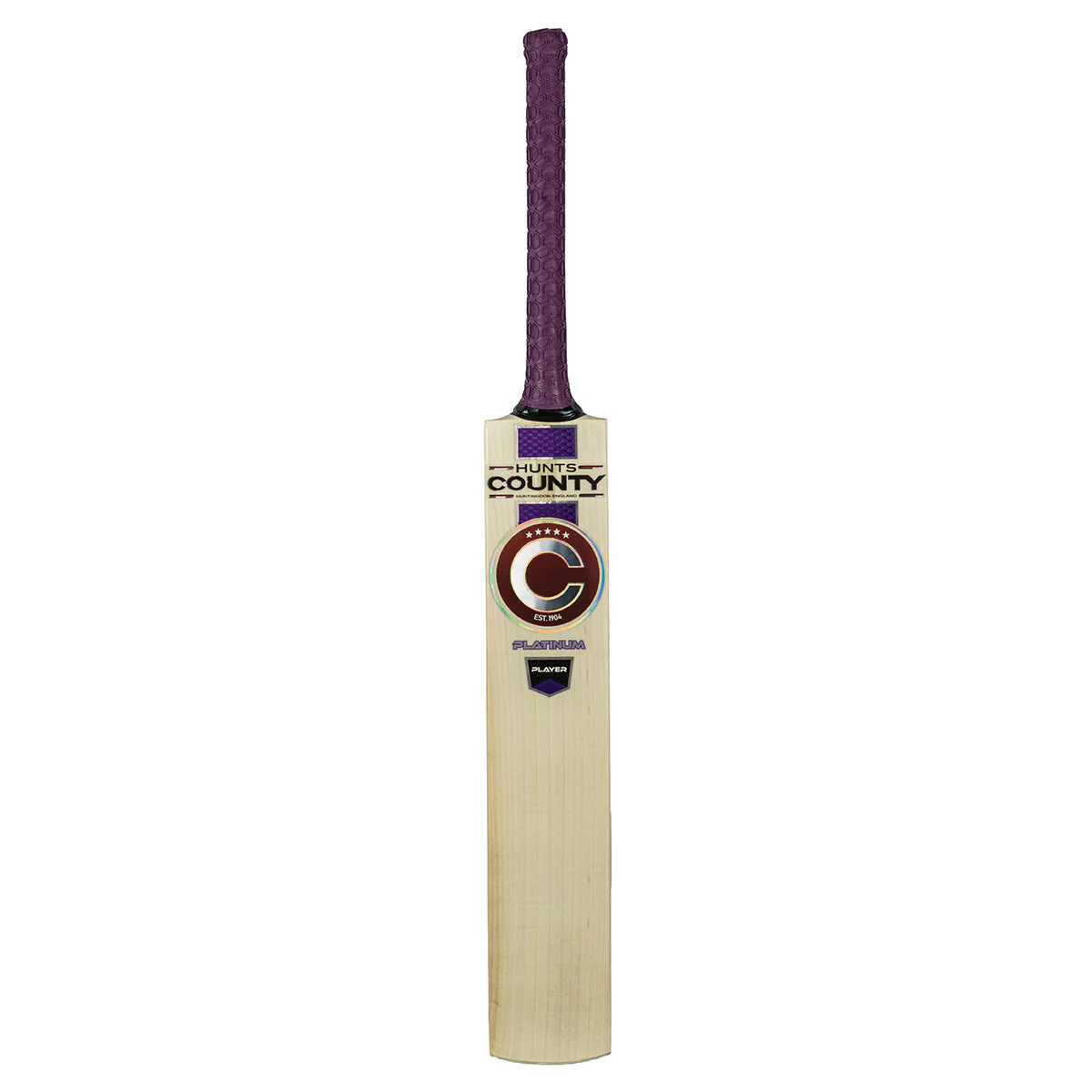 Hunts County Platinum Player Junior Cricket Bat - Image 2