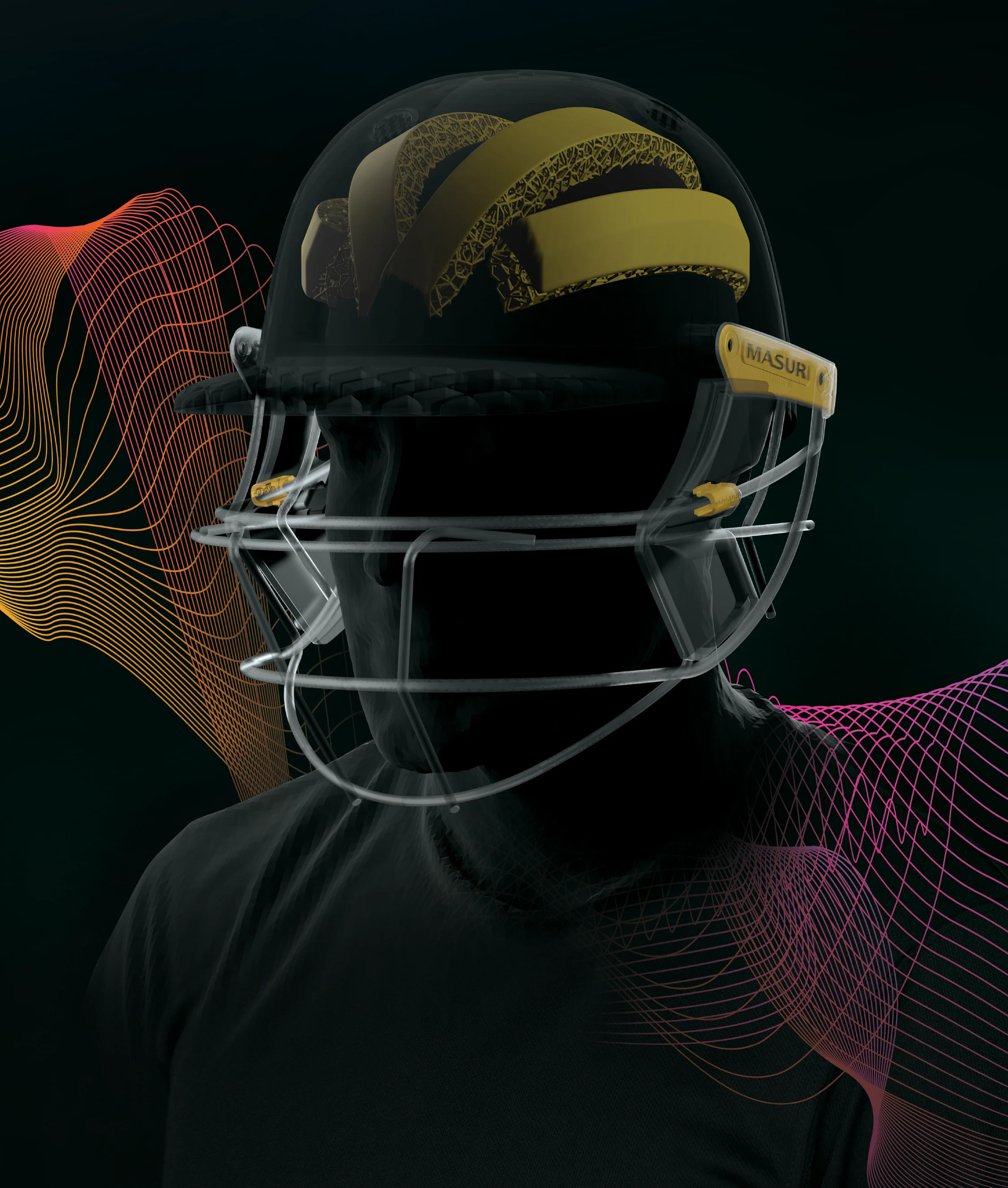 Masuri TF3D Pro T-Line Titanium Senior Cricket Helmet - Image 4