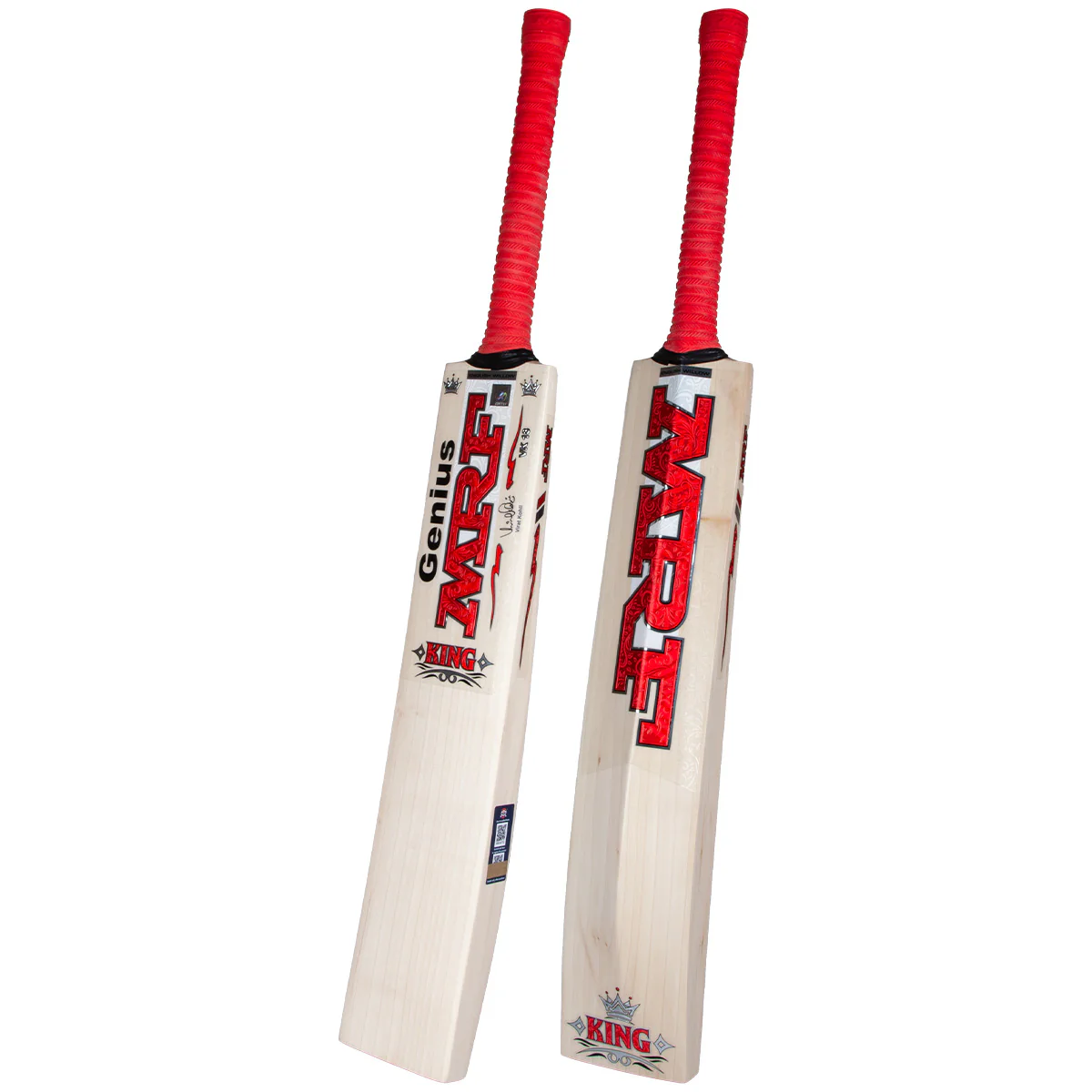 MRF Virat Kohli Genius King Cricket Bat + Gloves - Image 6