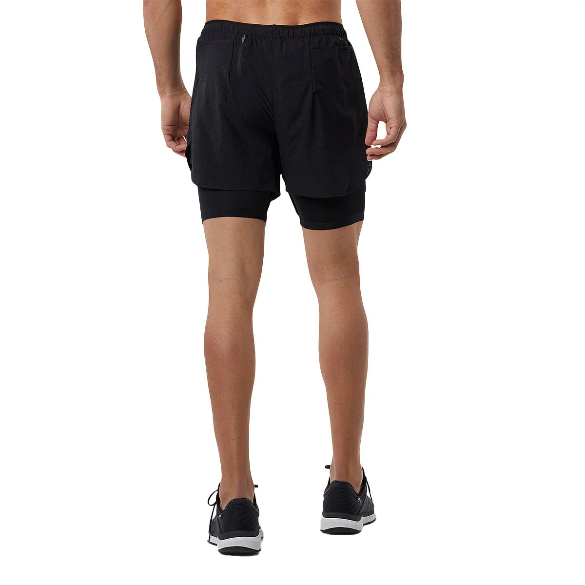 New Balance AQ Speed 5 Inch 2 in 1 Mens Running Short - Image 3