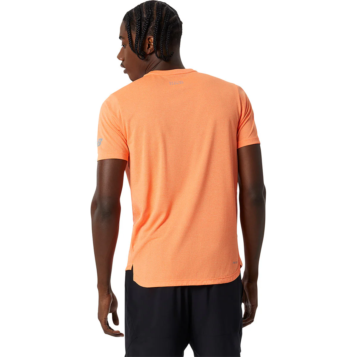 New Balance Graphic Impact SS Mens Running Shirt - Image 3