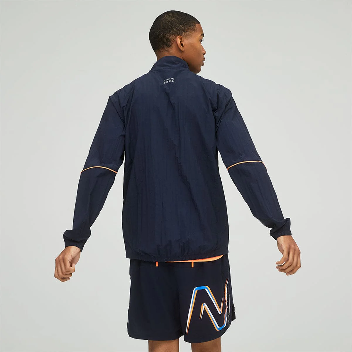 New Balance Impact Printed Mens Running Jacket - Image 3