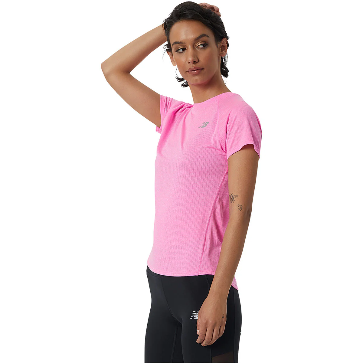 New Balance Impact Run SS Womens Running Shirt - Image 2