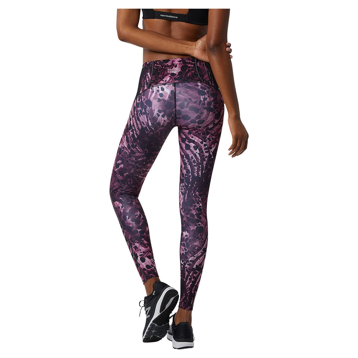 New Balance Printed Impact Womens Running Tight - Image 3