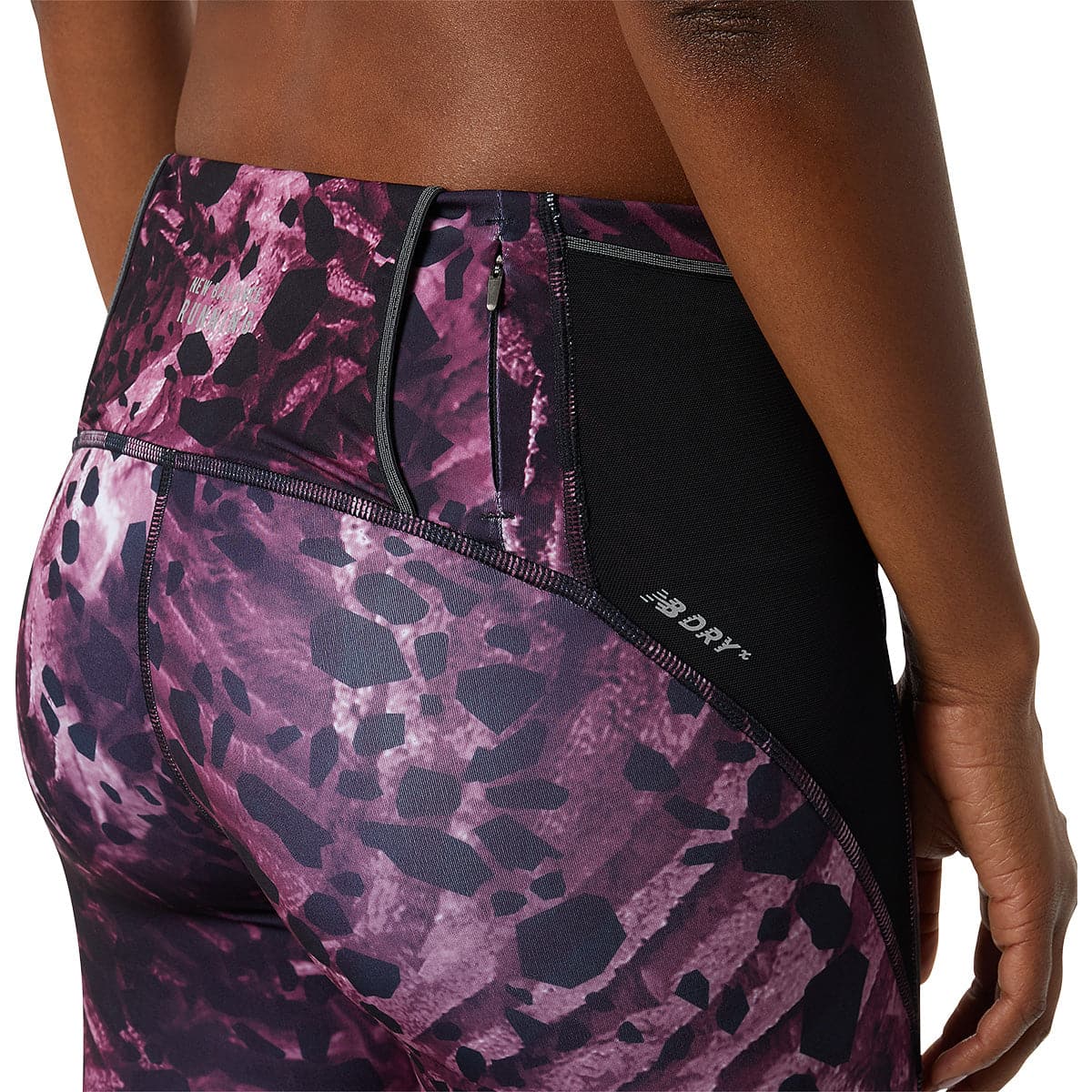 New Balance Printed Impact Womens Running Tight - Image 4