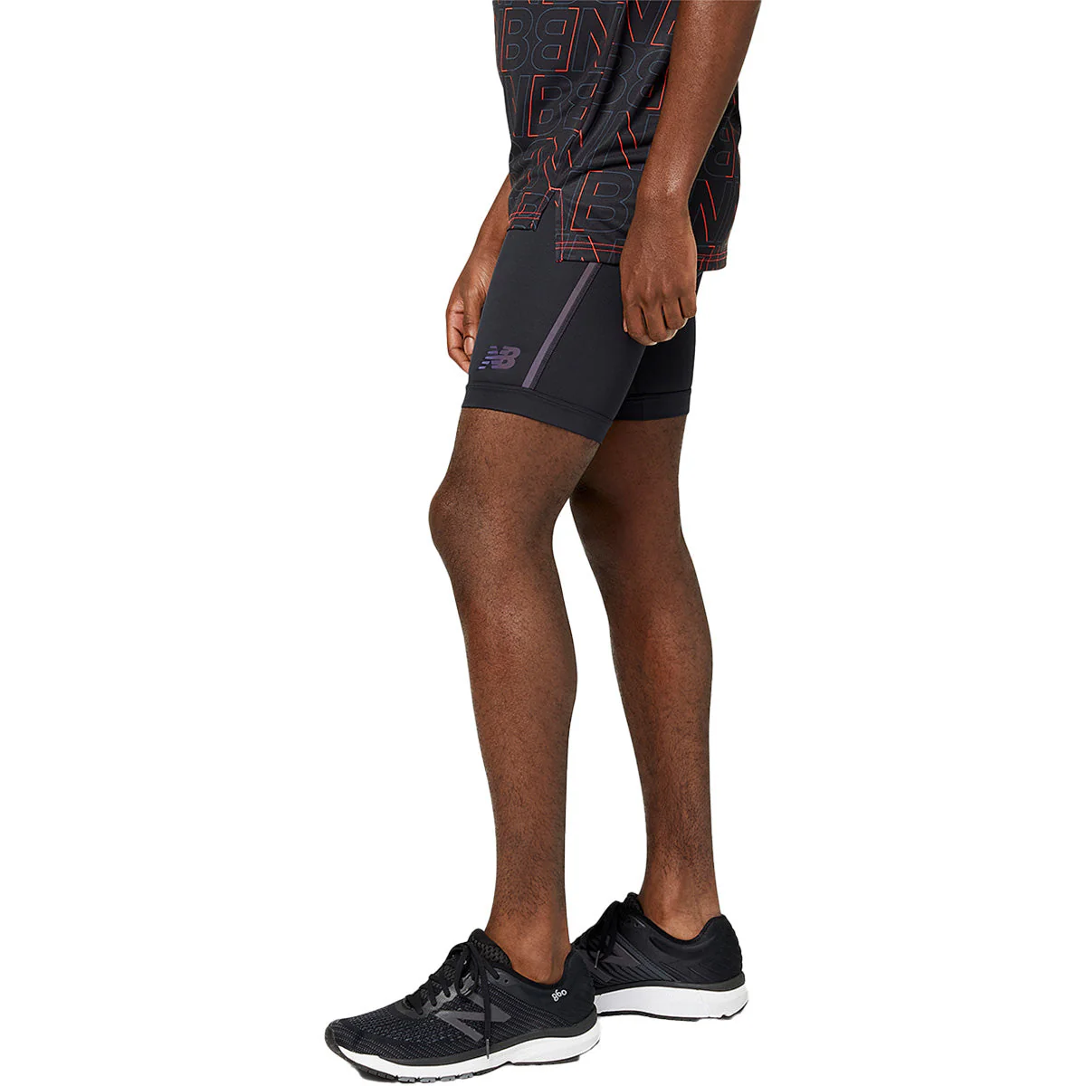 New Balance Q Speed 9 Inch Mens Running Half Tight - Image 2