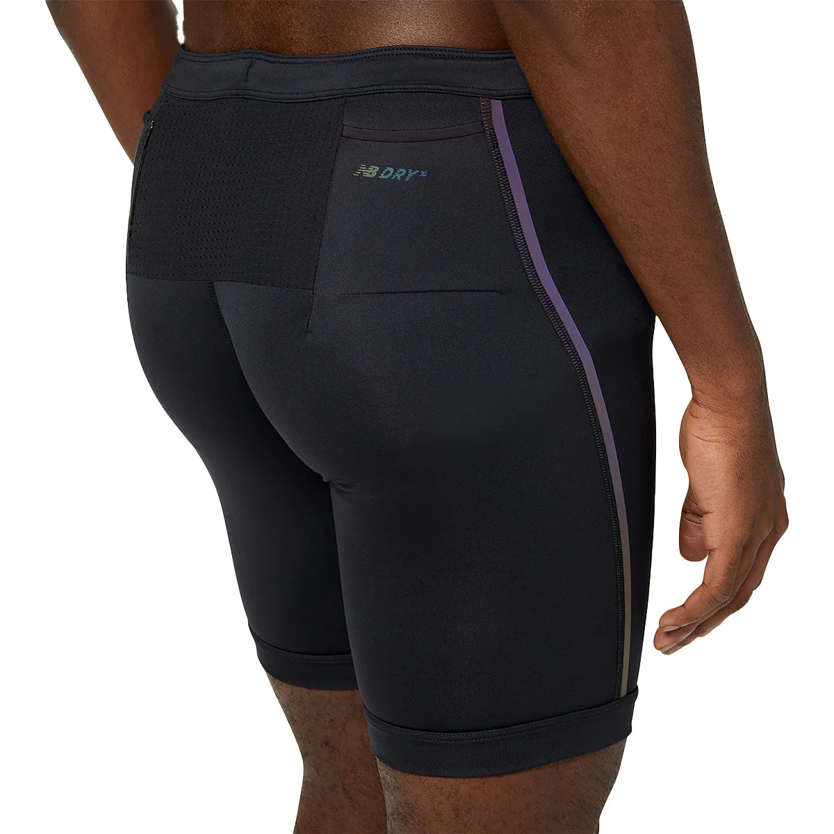 New Balance Q Speed 9 Inch Mens Running Half Tight - Image 4