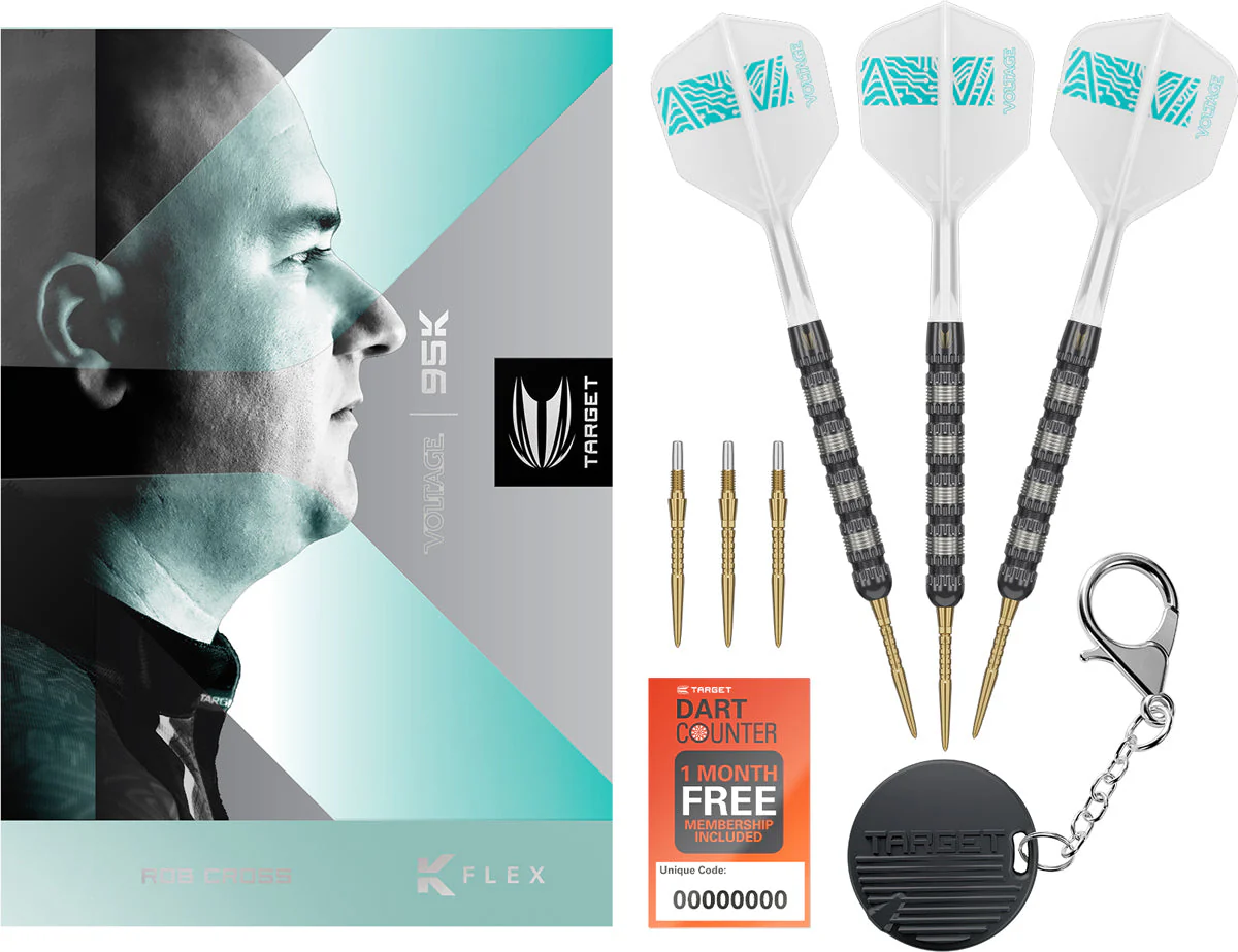 Target Rob Cross 95K 95% Swiss Steel Tip Darts