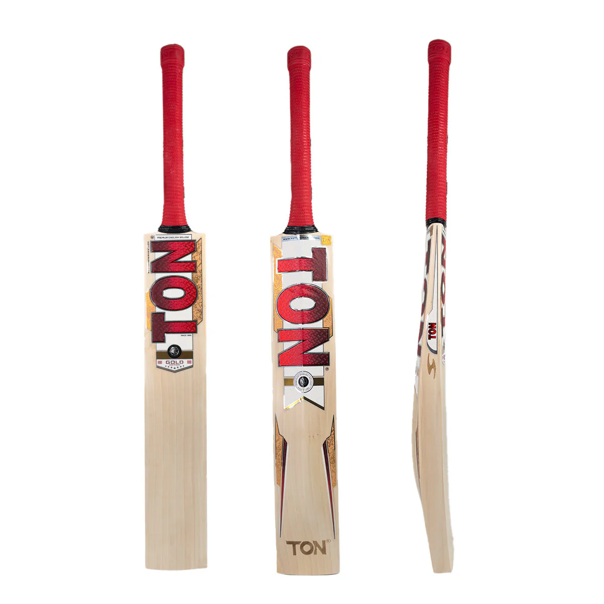 Ton Gold Edition Cricket Bat - Image 5