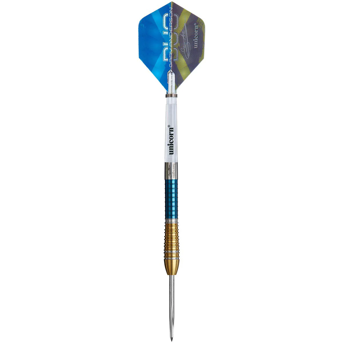 Unicorn Gary Anderson 90% Tungsten Phase 6 Duo Steel Tip Darts - Image 2