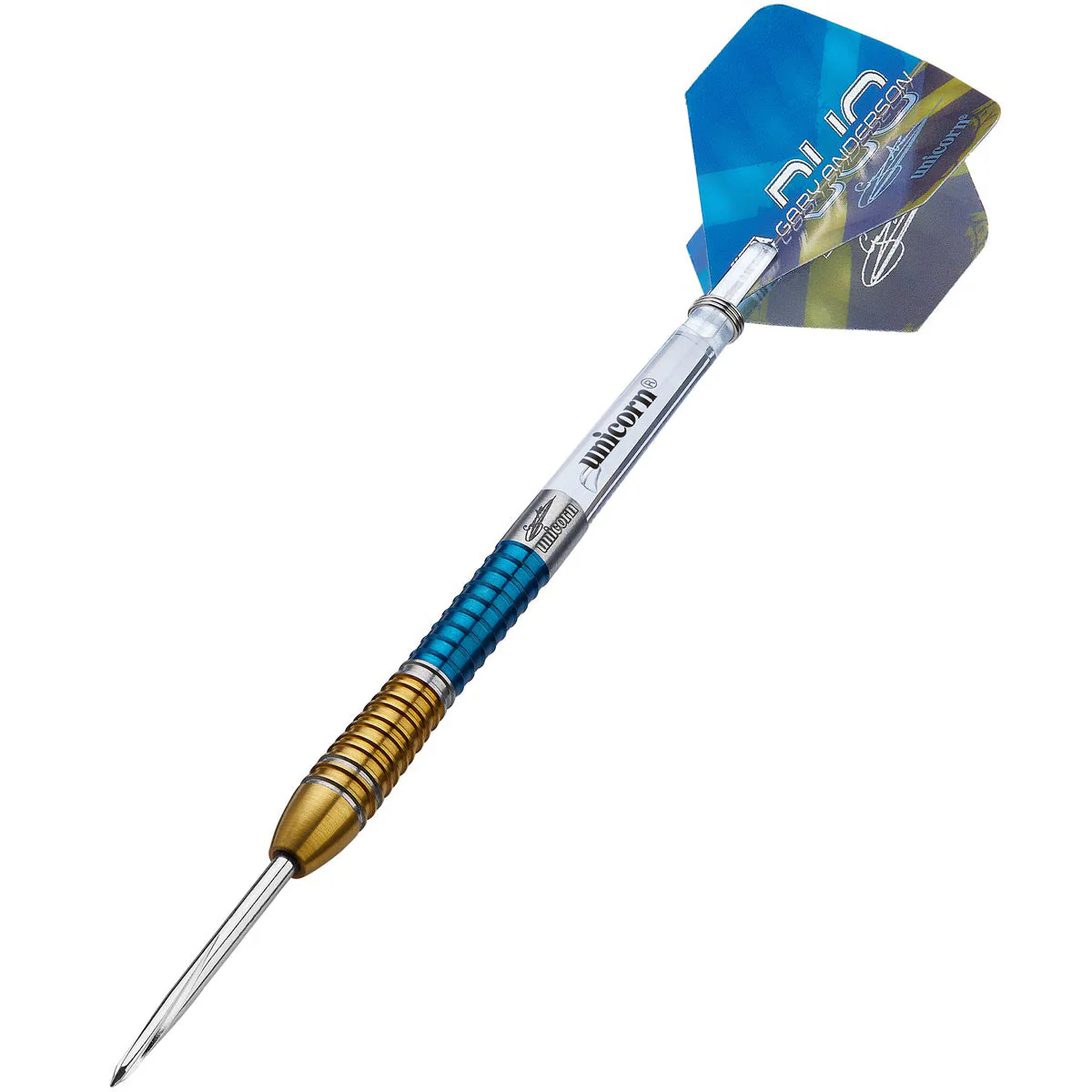 Unicorn Gary Anderson 90% Tungsten Phase 6 Duo Steel Tip Darts - Image 3