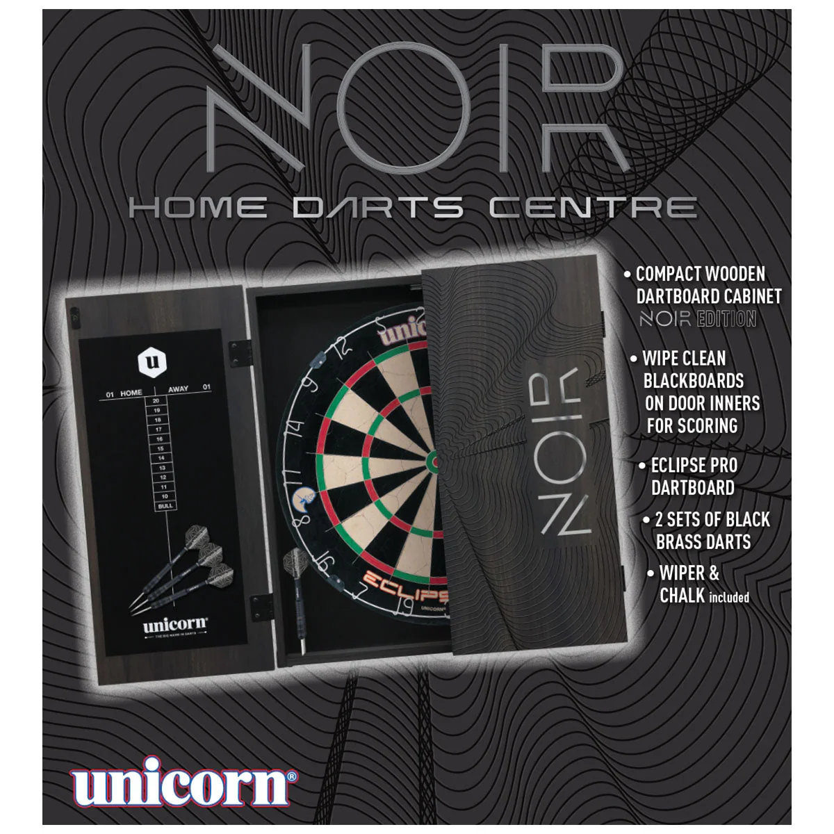 Unicorn Noir Home Darts Centre - Image 2
