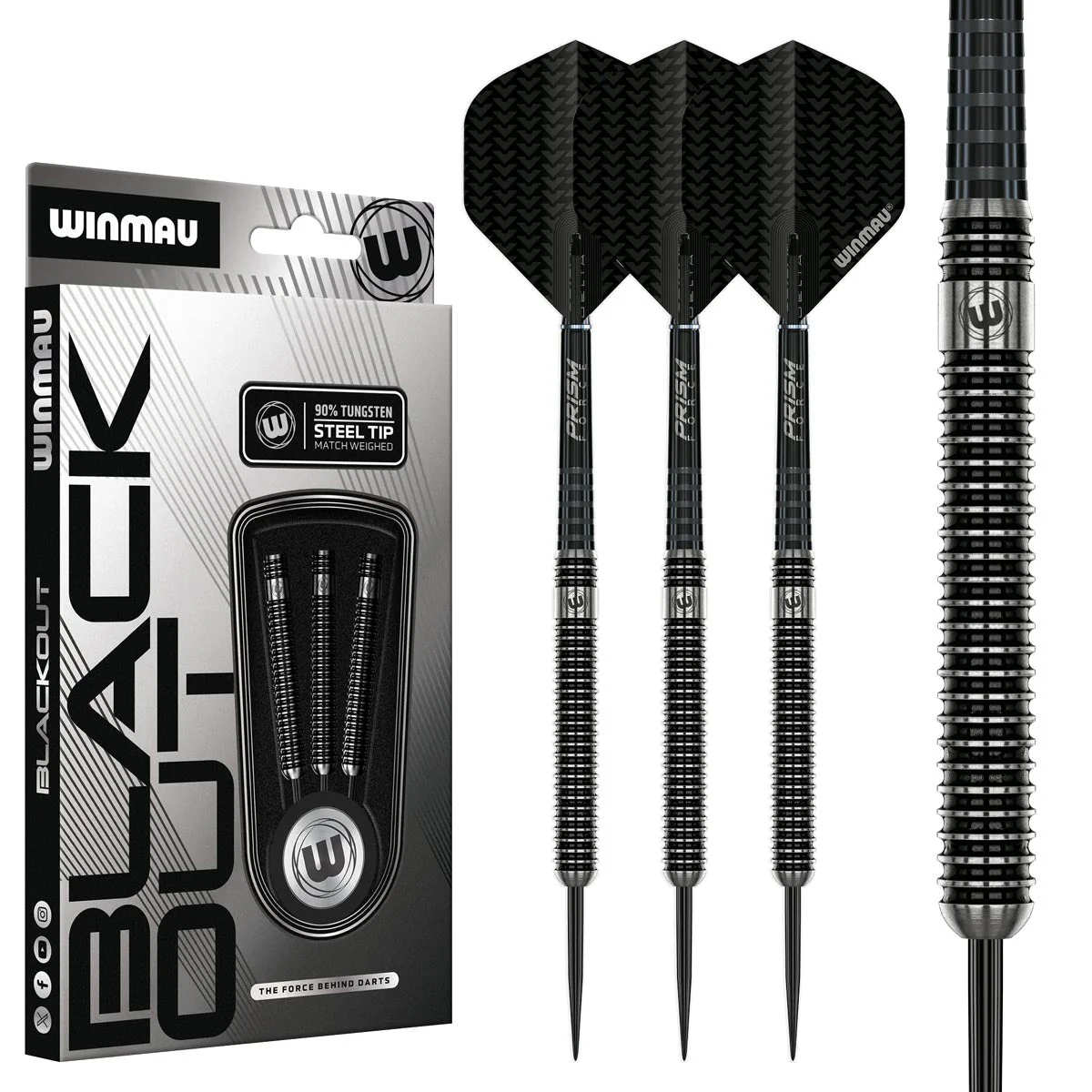 Winmau Blackout 1 Steel Tip Darts