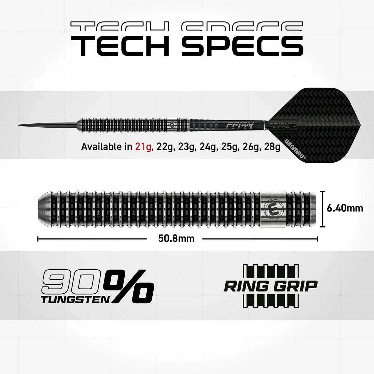 Winmau Blackout 1 Steel Tip Darts - Image 6
