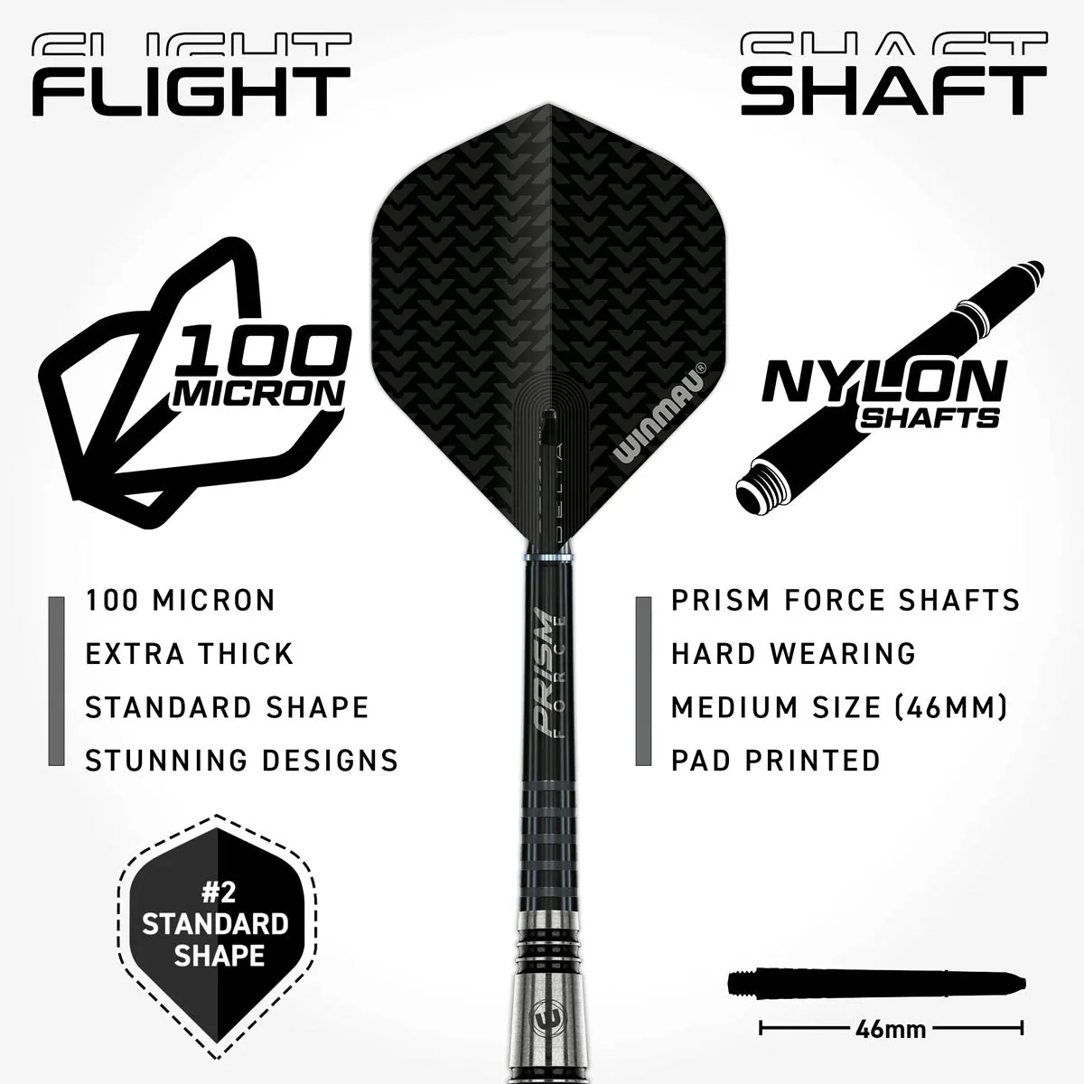 Winmau Blackout 2 Steel Tip Darts - Image 4
