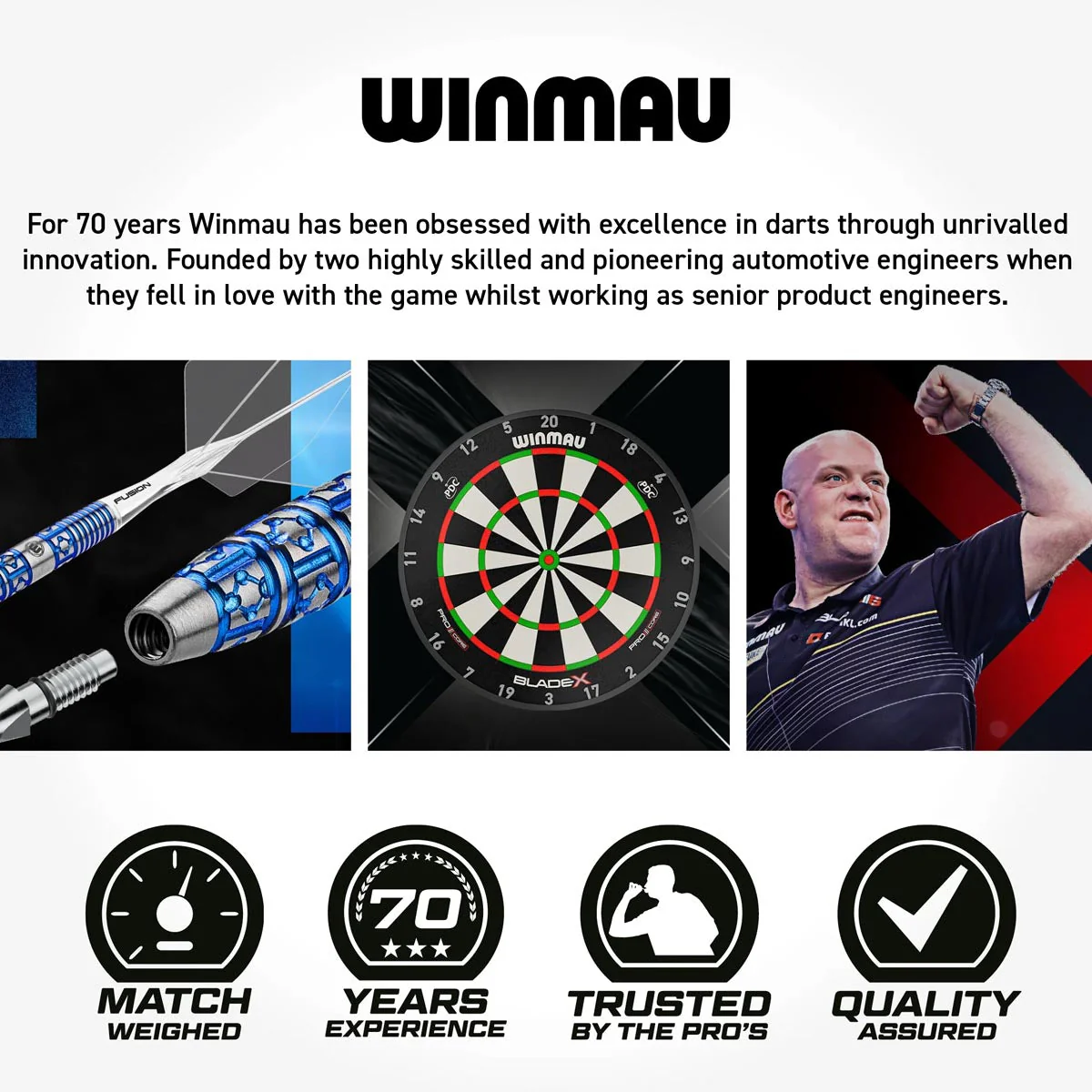 Winmau Blackout 2 Steel Tip Darts - Image 7