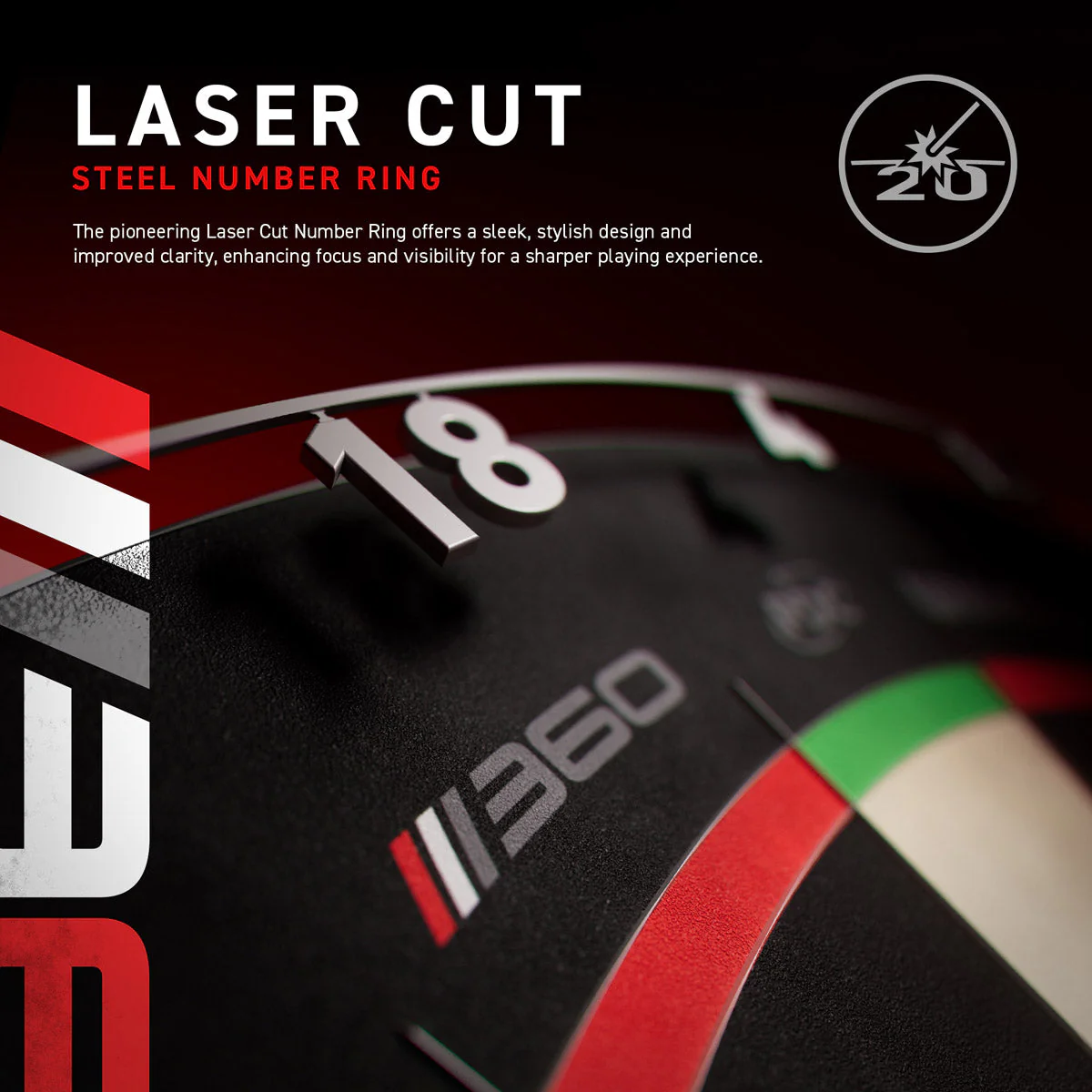 Winmau Blade 360 Dartboard - Image 10