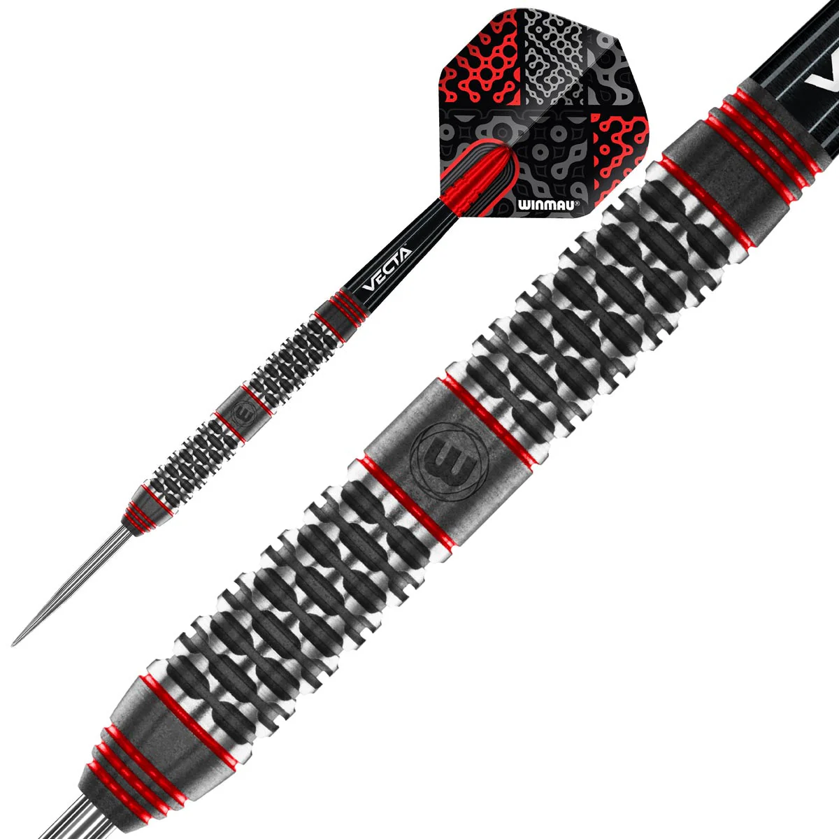 Winmau Cypher 90% Tungsten Steel Tip Darts - Image 2
