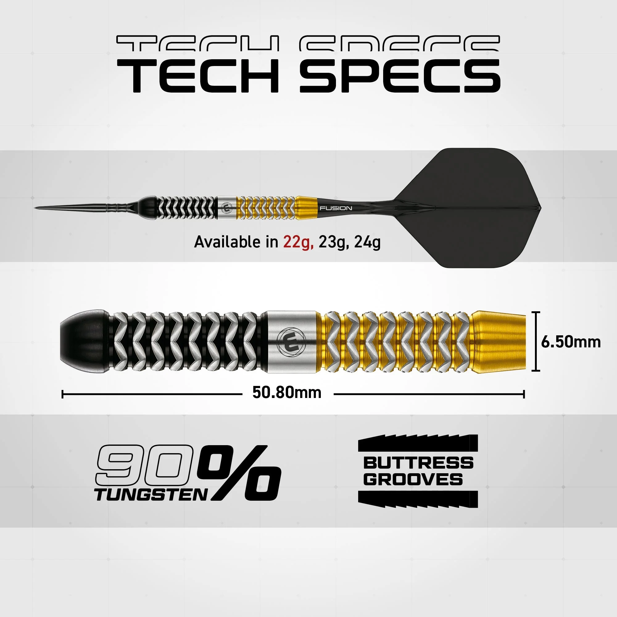Winmau Exion Parallel Steel Tip Darts - Image 11