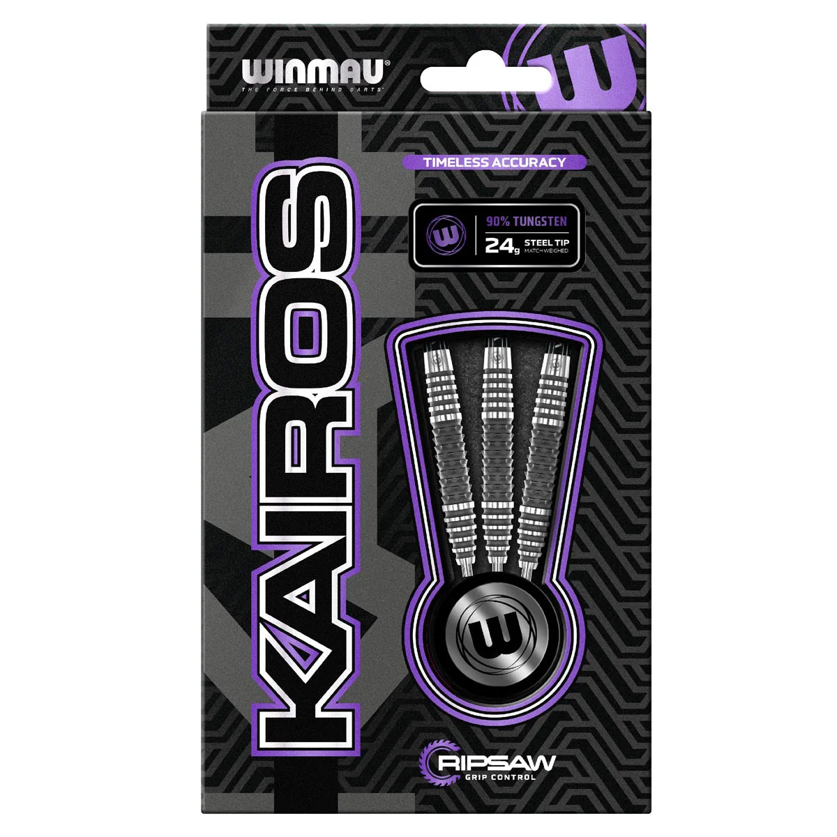Winmau Kairos 90% Tungsten Steel Tip Darts - Image 9