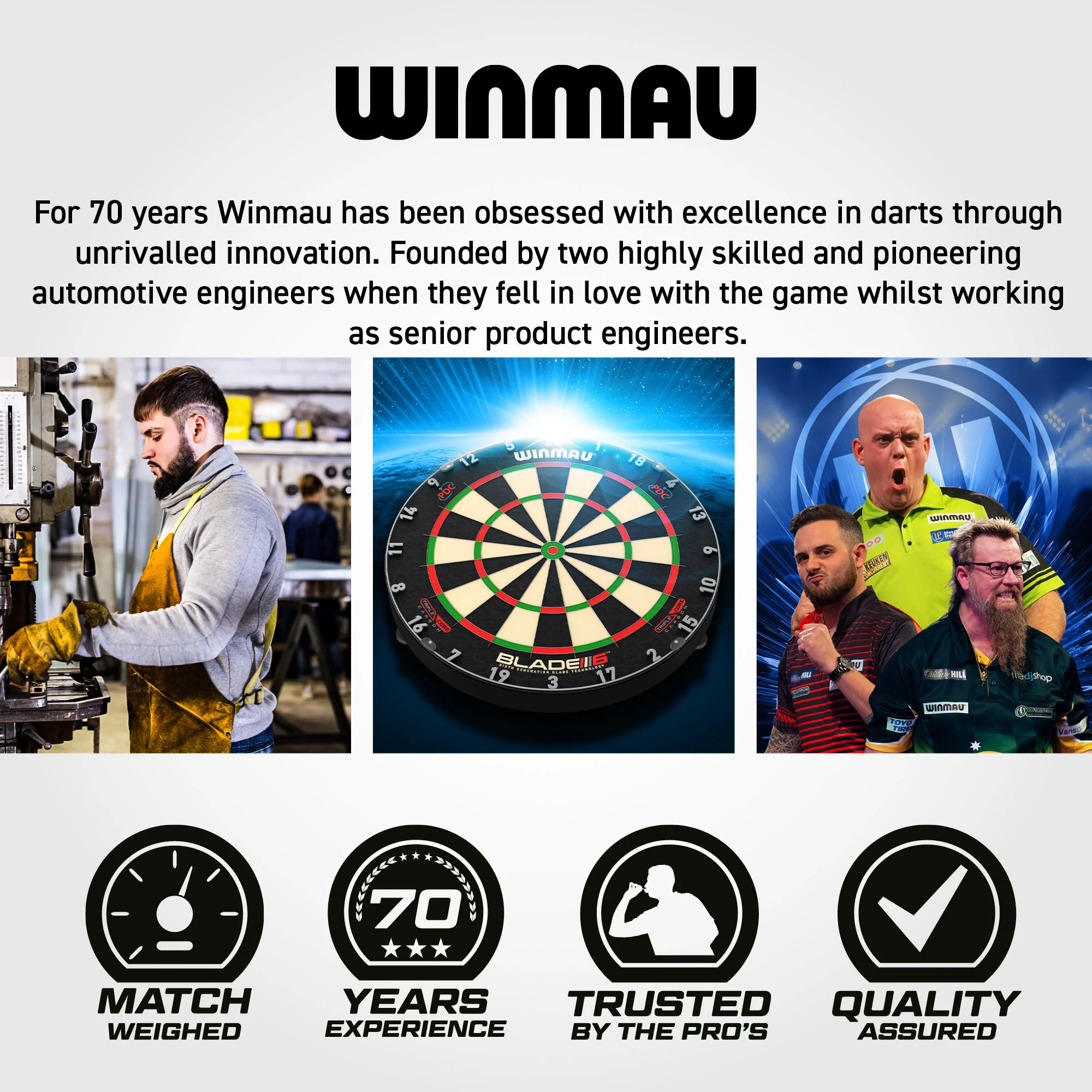 Winmau Lunaris Parallel Steel Tip Darts - Image 12